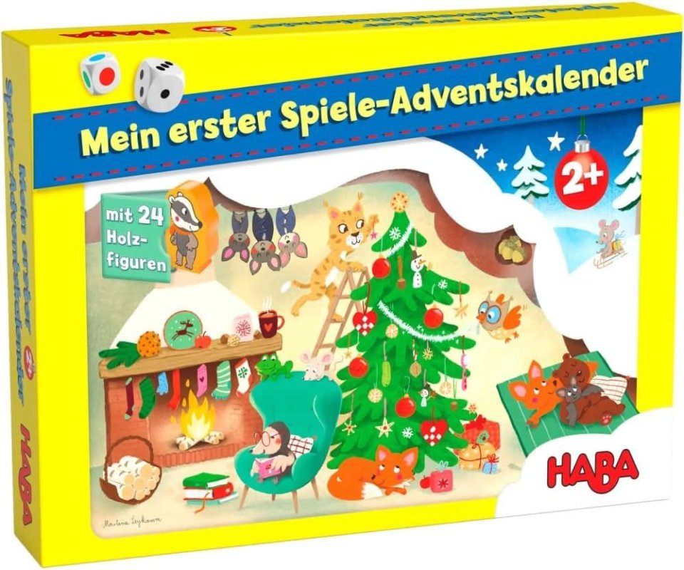 HABA Mein erster Spiele-Adventskalender – Weihnachten in der Bärenhöhle