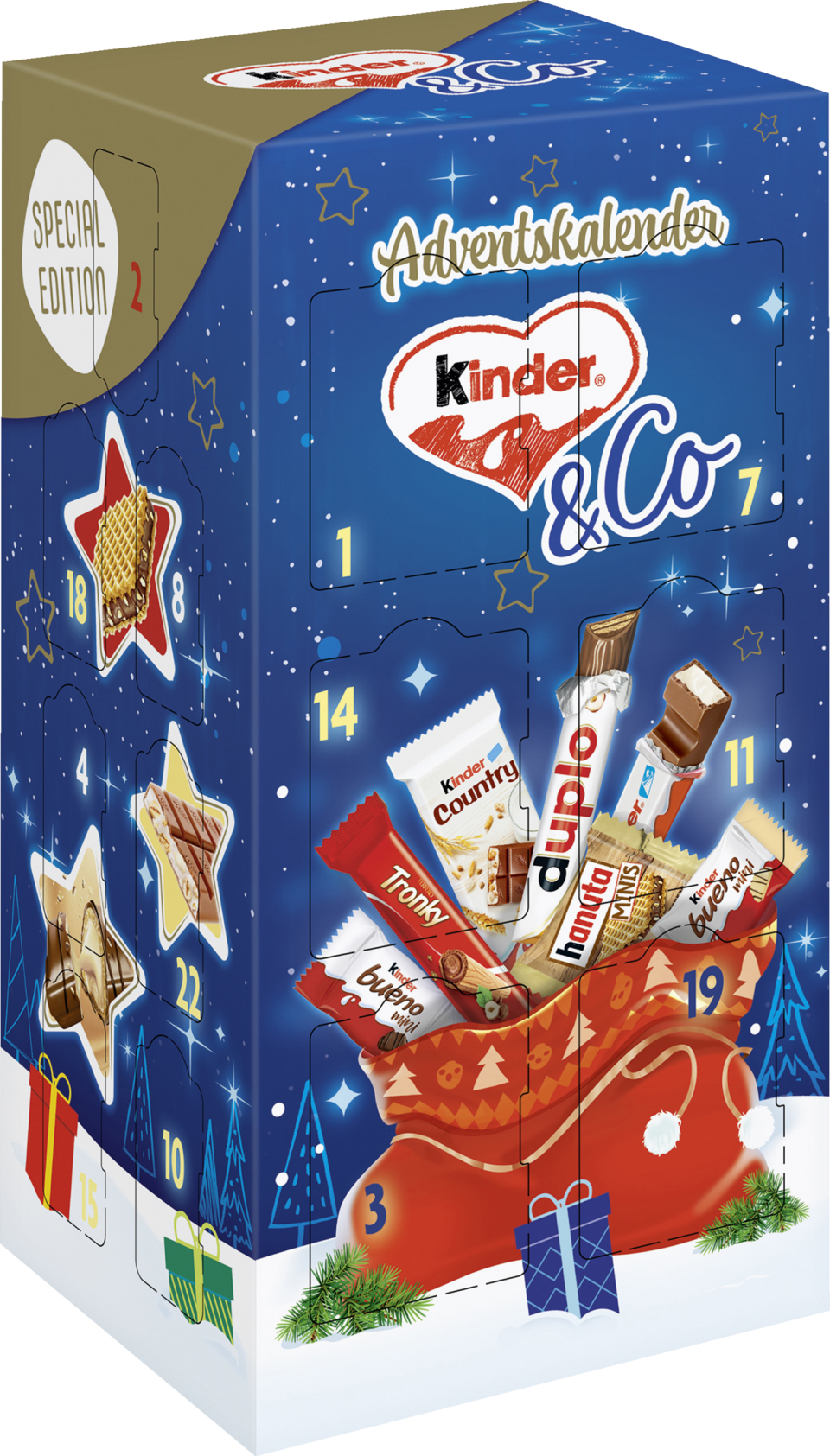 Ferrero kinder & Co. Adventskalender 2026 „Special Edition“