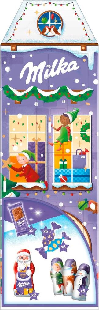 Milka 3D-Haus-Adventskalender