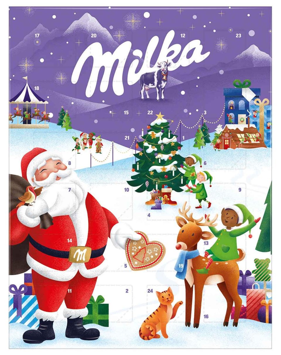 Milka Adventskalender klein