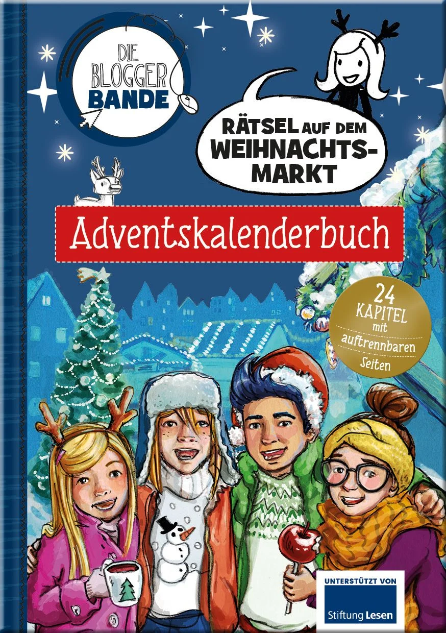 Bloggerbande Die Bloggerbande – Rätsel auf dem Weihnachtsmarkt Adventskalender