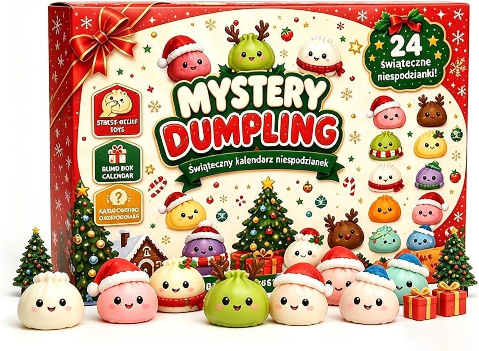 Squishy Adventskalender 2026 „Mystery Dumpling“