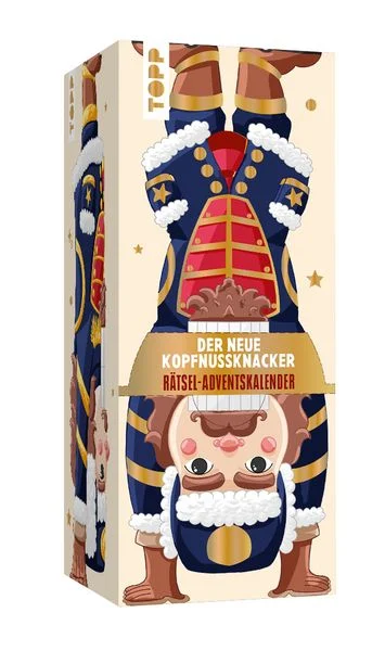 TOPP (frechverlag) Der neue Kopfnussknacker – Rätsel-Adventskalender 2026