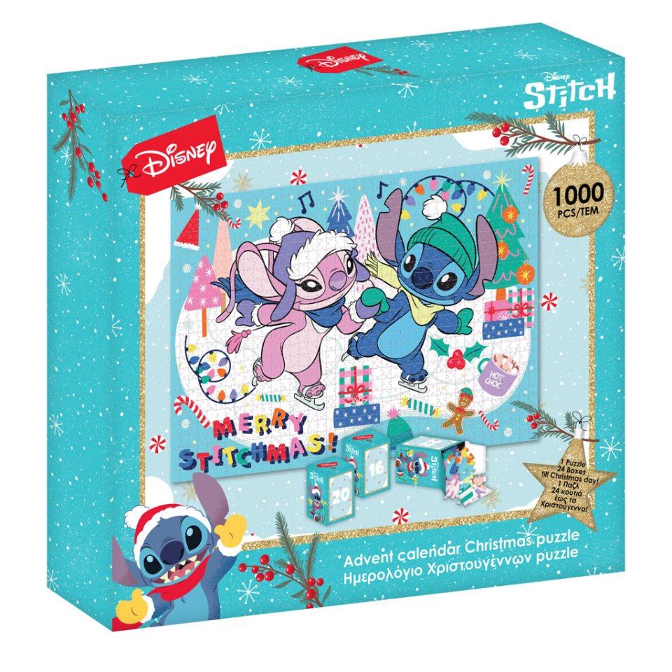 Disney Stitch Puzzle-Adventskalender 2026