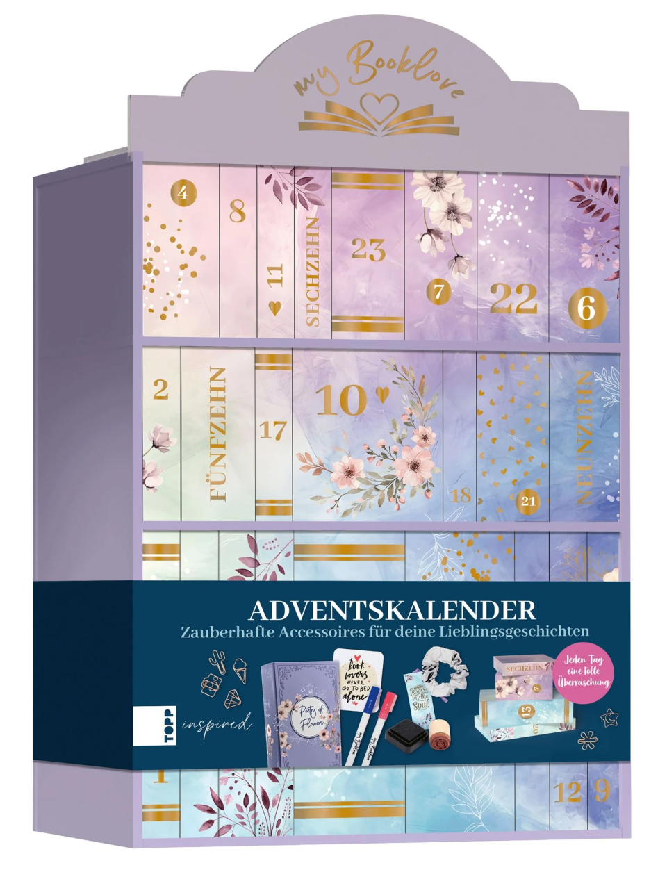 TOPP / Frechverlag My Booklove – der ultimative Adventskalender für Bücherfans