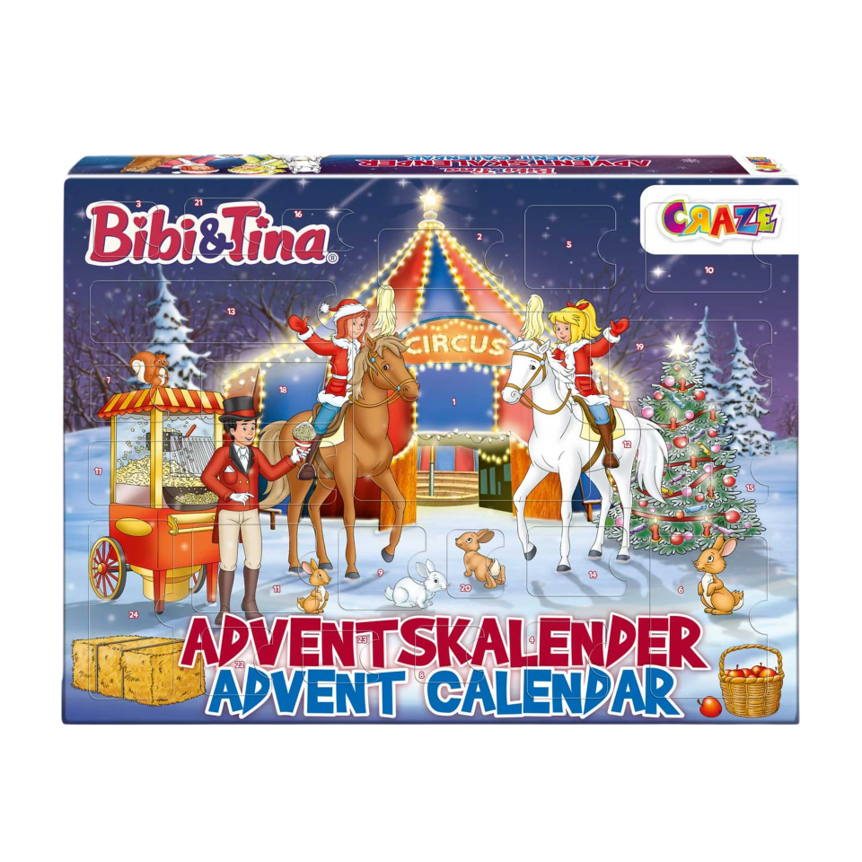 CRAZE Bibi & Tina Adventskalender „Weihnachtszirkus“