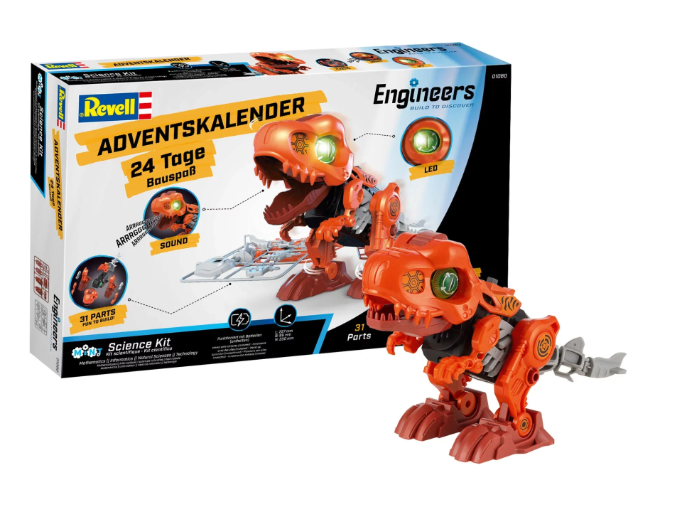 Revell Engineers Adventskalender „Electric T.Rex“