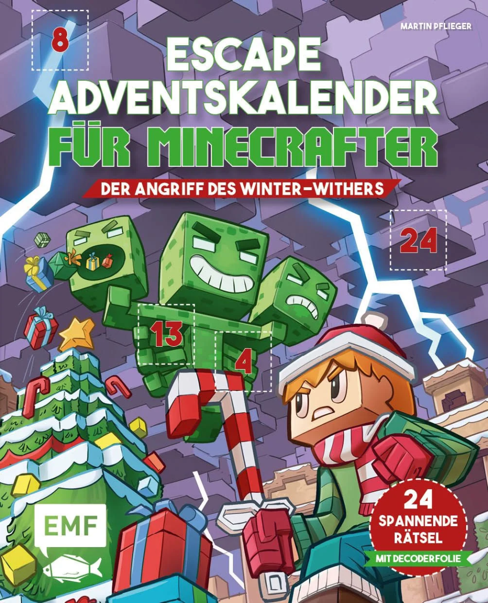 EMF (Edition Michael Fischer) Escape-Adventskalender für Minecrafter: Der Angriff des Winter-Withers