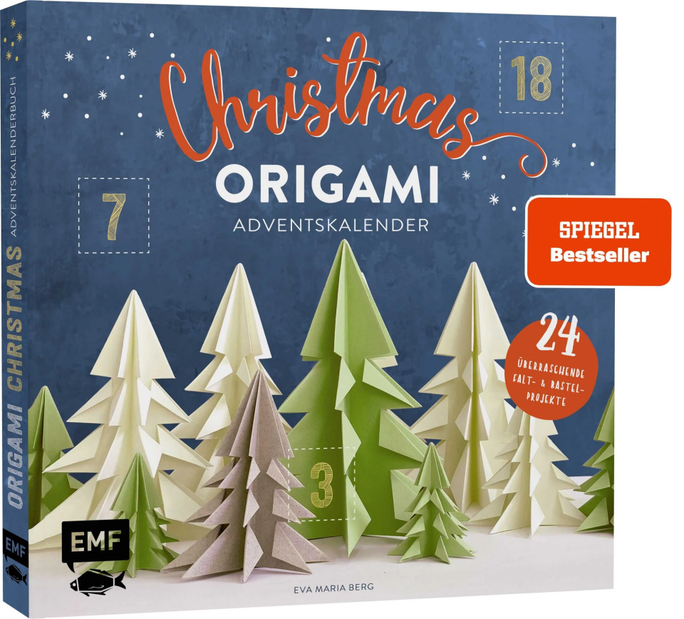 Edition Michael Fischer (EMF) Mein Adventskalender-Buch: Origami Christmas