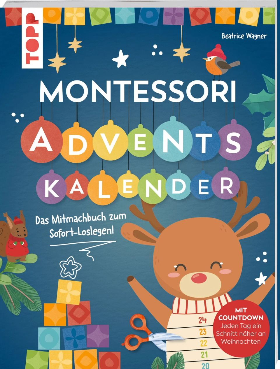 TOPP (frechverlag) Montessori Adventskalender – Das Mitmachbuch zum Sofort-Loslegen