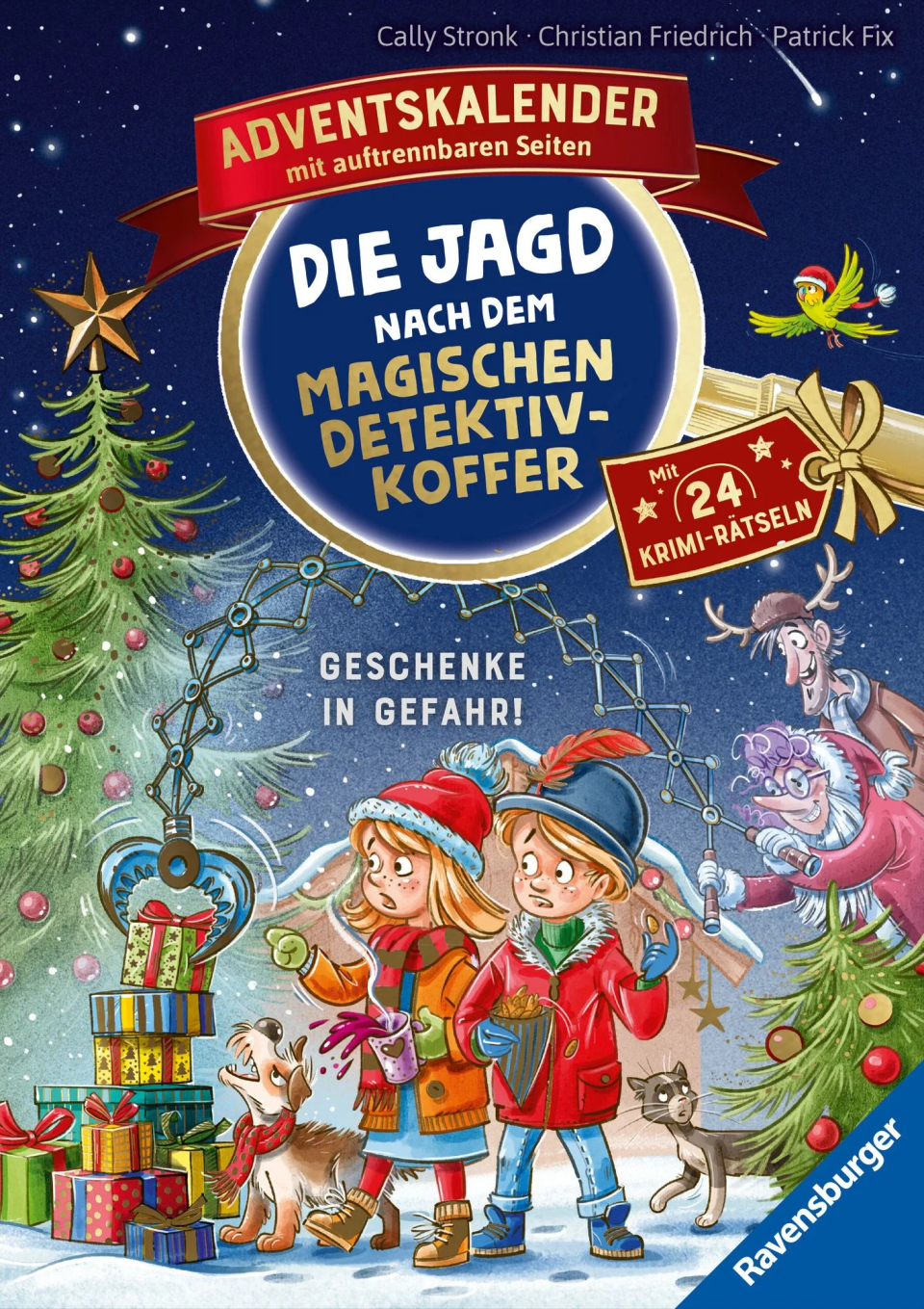 Ravensburger Die Jagd nach dem magischen Detektivkoffer – Adventskalender: Geschenke in Gefahr!