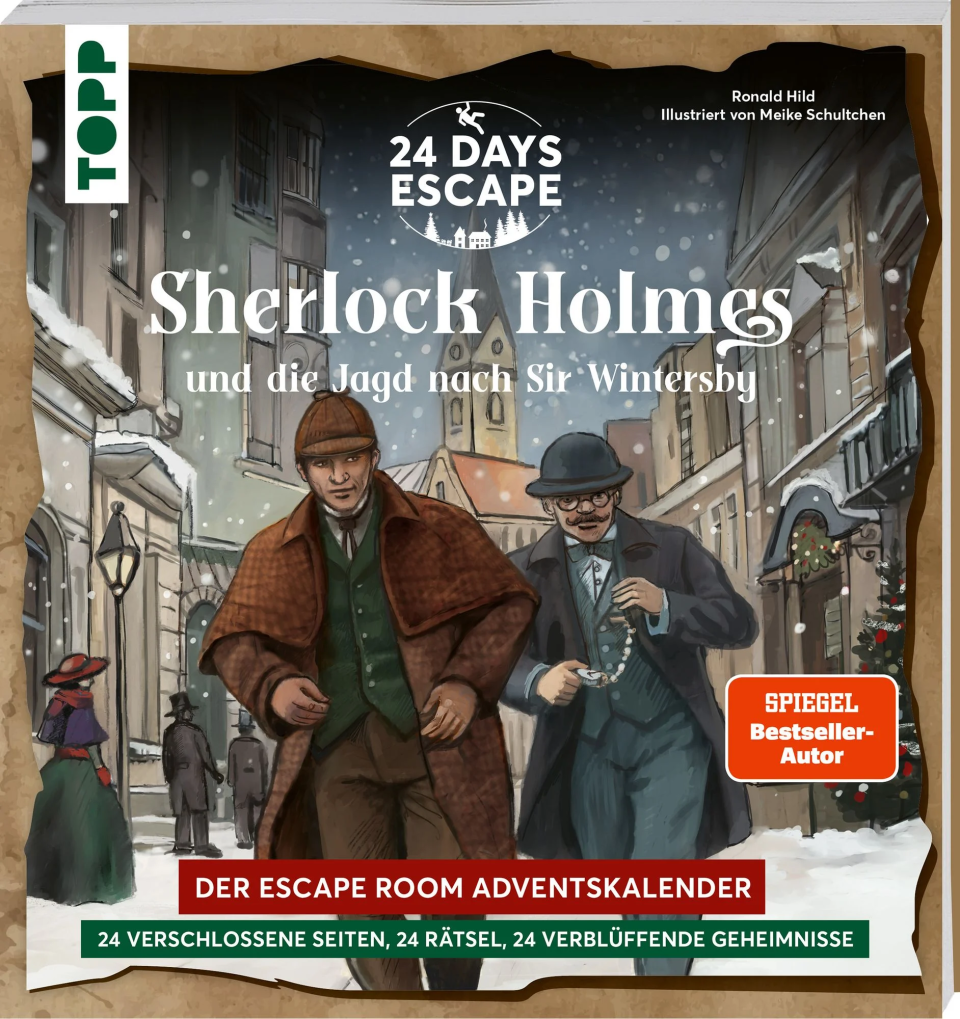 TOPP (frechverlag) 24 DAYS ESCAPE – Sherlock Holmes und die Jagd nach Sir Wintersby Adventskalender
