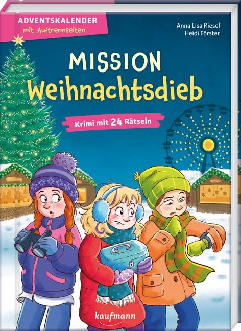 Kaufmann Verlag Mission Weihnachtsdieb – Krimi-Adventskalender mit 24 Rätseln 2026