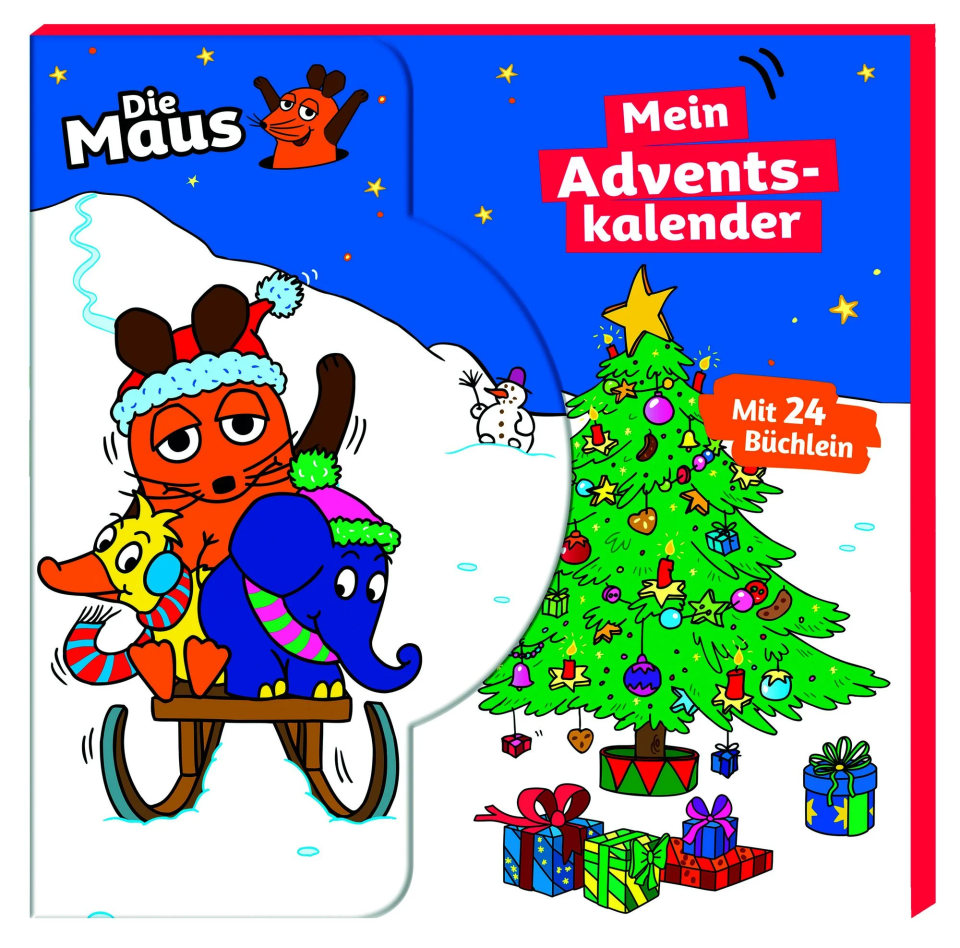 Schwager & Steinlein Die Maus – Mein Adventskalender mit 24 Büchlein