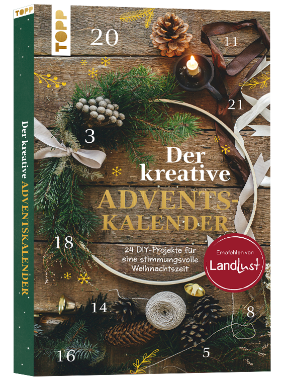TOPP / frechverlag Der kreative Adventskalender – empfohlen von LandLust 2026