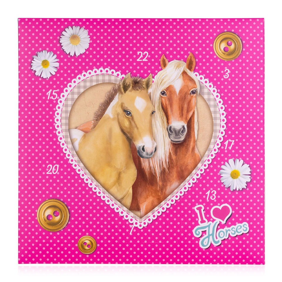 Accentra Adventskalender I LOVE HORSES – Pflegeprodukte für Mädchen