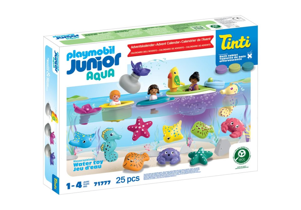 PLAYMOBIL JUNIOR & Tinti Badespaß-Adventskalender