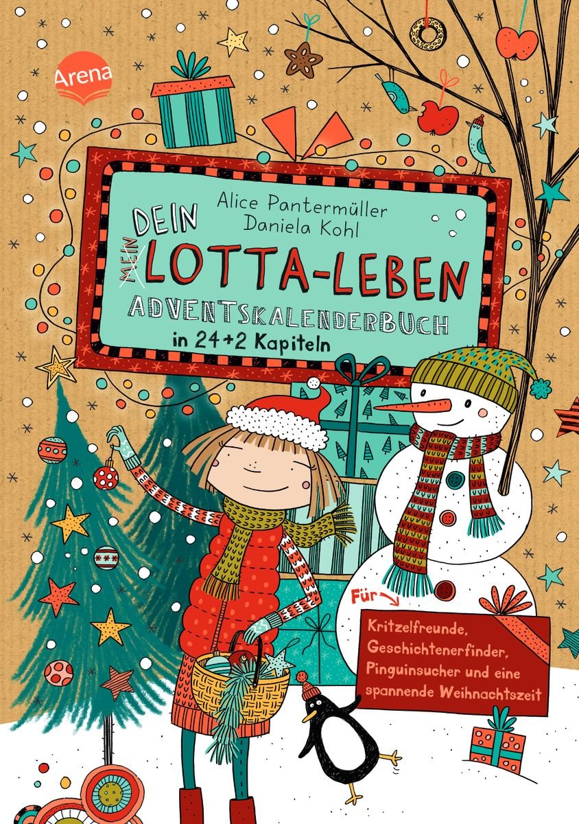 Arena Dein Lotta-Leben – Adventskalenderbuch in 24+2 Kapiteln