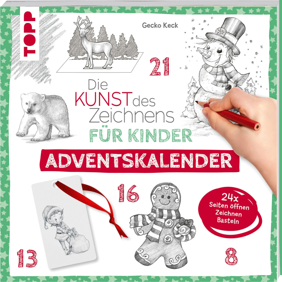 TOPP Die Kunst des Zeichnens für Kinder – Adventskalender
