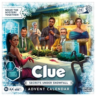 Hasbro Cluedo Adventskalender: Secrets Under Snowfall