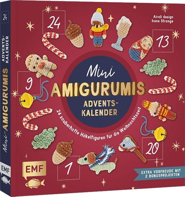 EMF – Edition Michael Fischer Mini-Amigurumis Adventskalender – 24 Häkelfiguren 2026