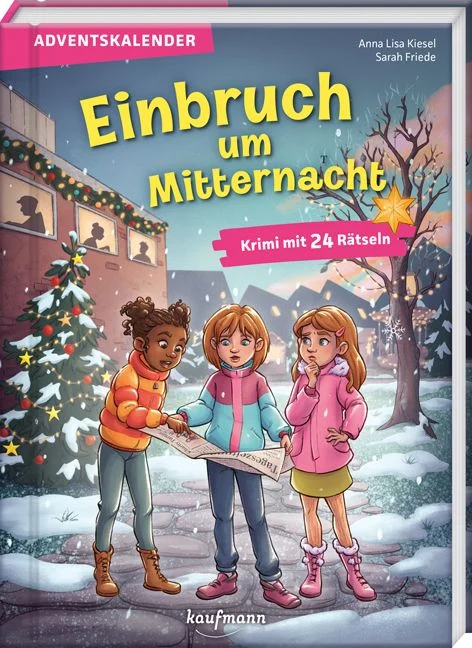Kaufmann Verlag Einbruch um Mitternacht – Krimi-Adventskalender mit 24 Rätseln