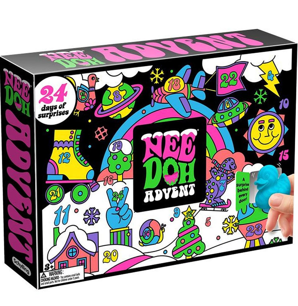 Schylling NeeDoh Squishmas Adventskalender 2026
