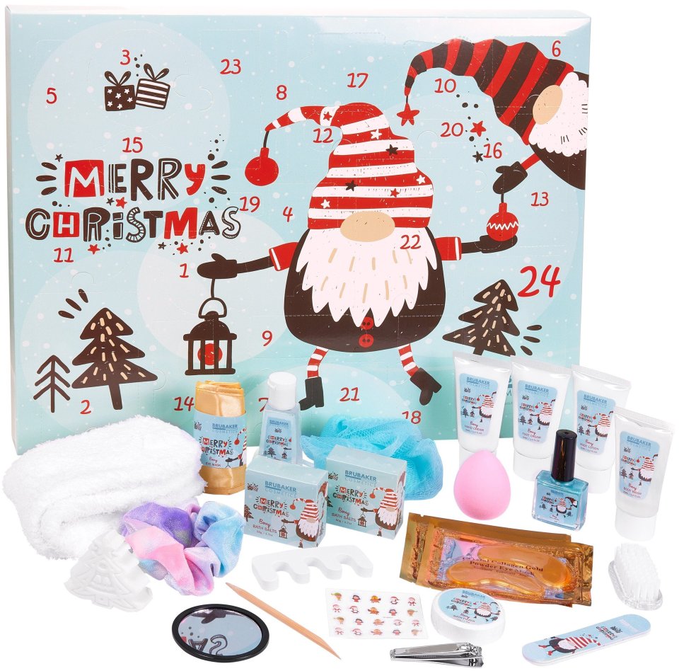 Brubaker Cosmetics XXL Beauty Adventskalender „Weihnachtswichtel“