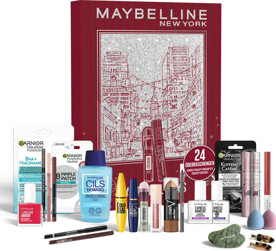 Maybelline New York Adventskalender 2026