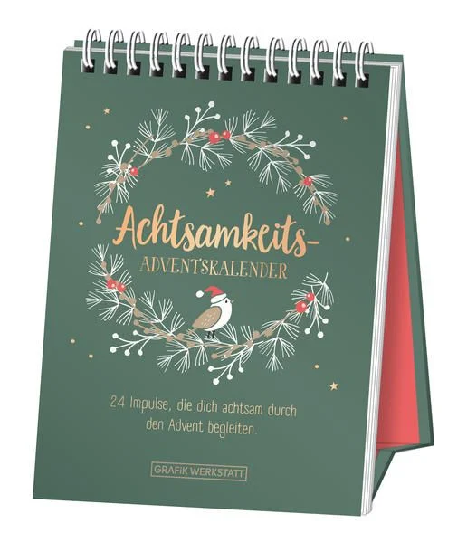 Grafik Werkstatt Adventszeitverkürzer „Achtsamkeit“ – Achtsamkeits-Adventskalender