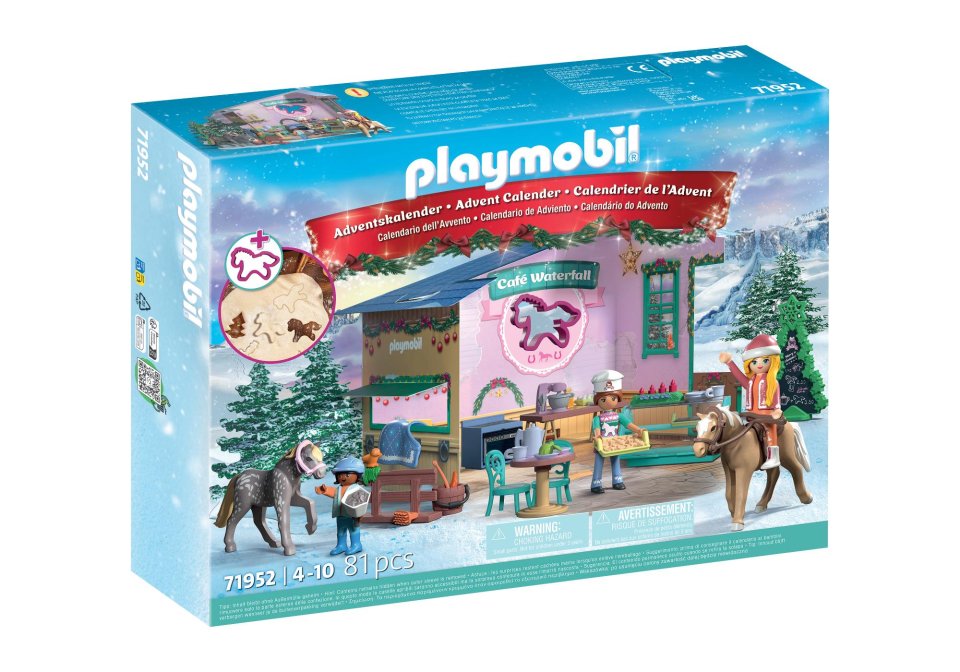 PLAYMOBIL Horses of Waterfall Adventskalender „Reitcafé“