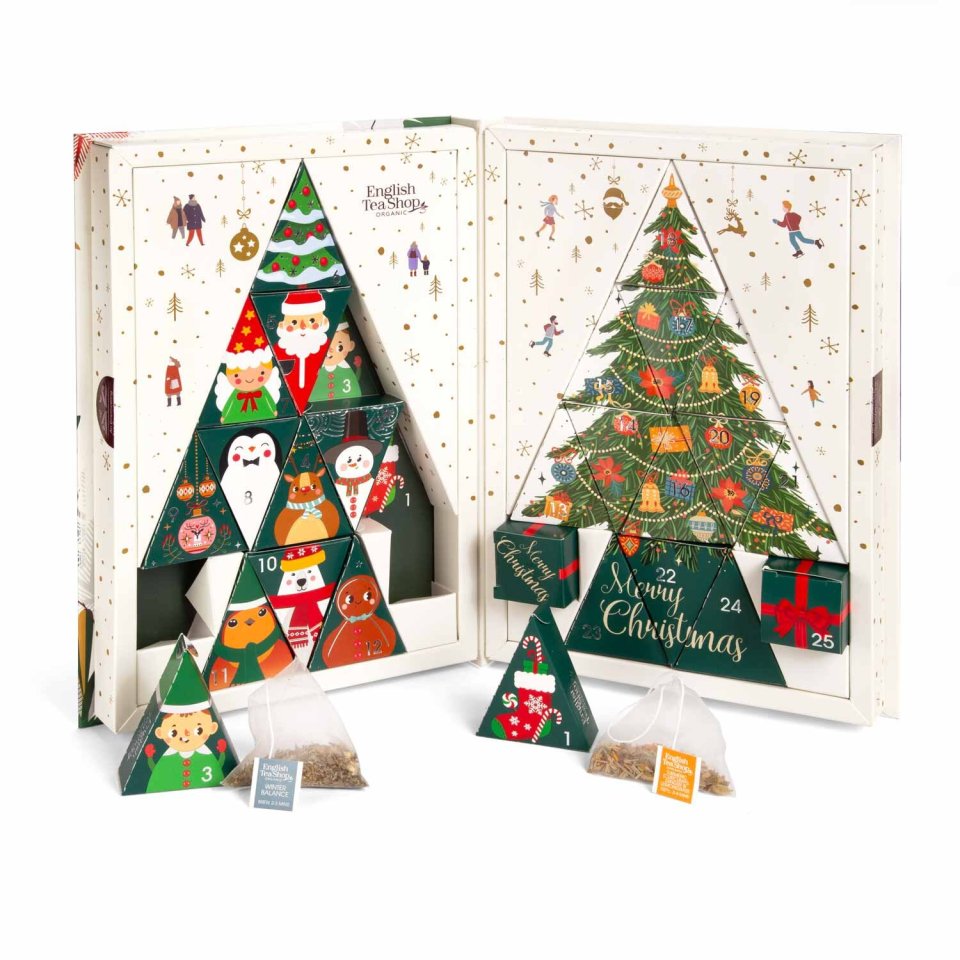 English Tea Shop BIO Teebuch Tee Adventskalender