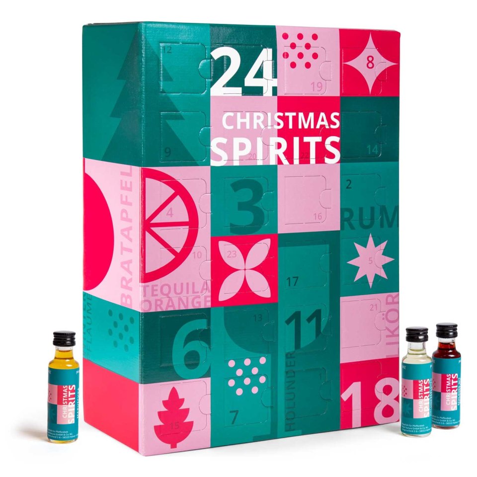 Pfefferdieb Spirituosen & Likör Adventskalender „Christmas Spirits“
