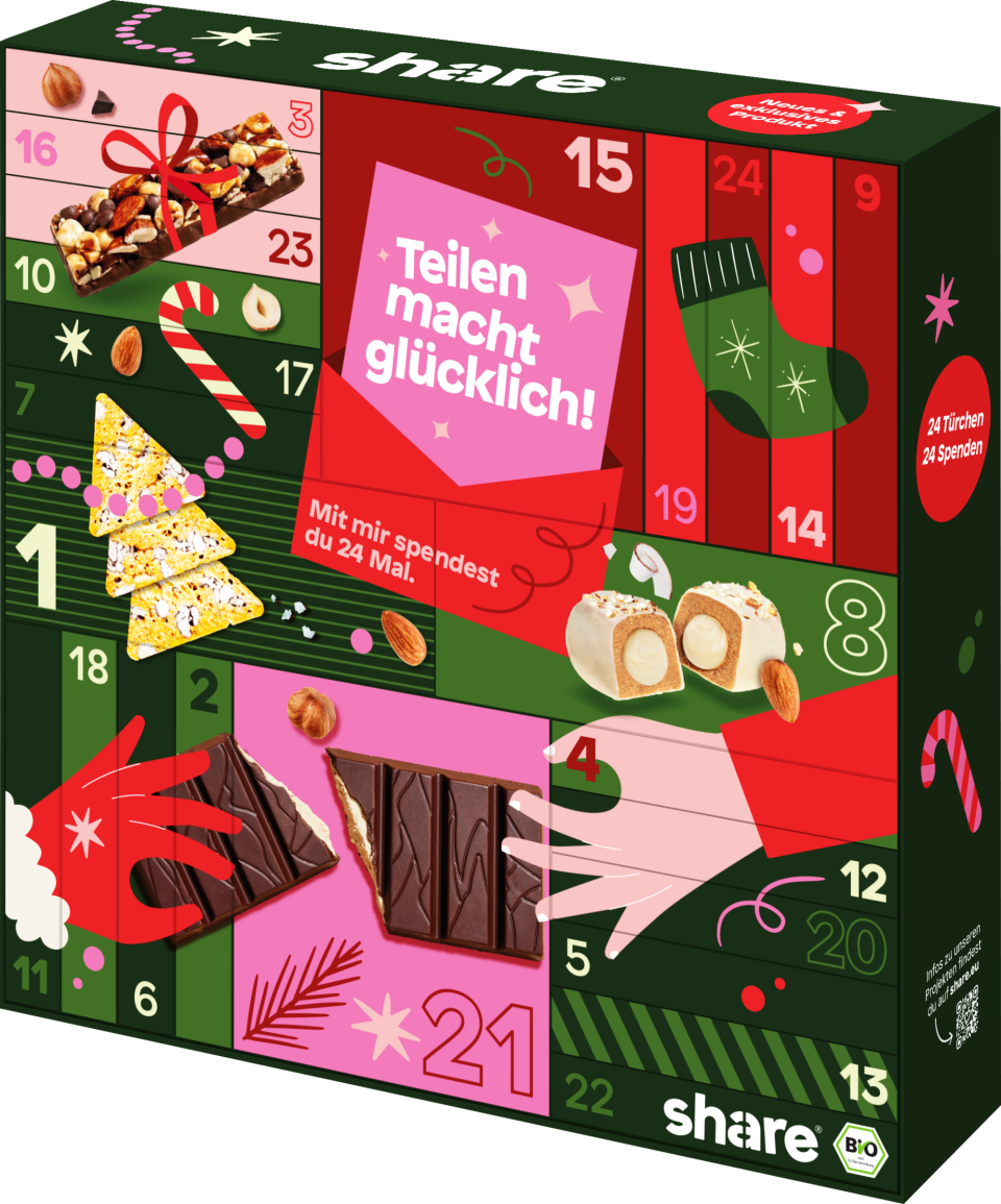 share Bio-Adventskalender 2026 – Vegane Snacks