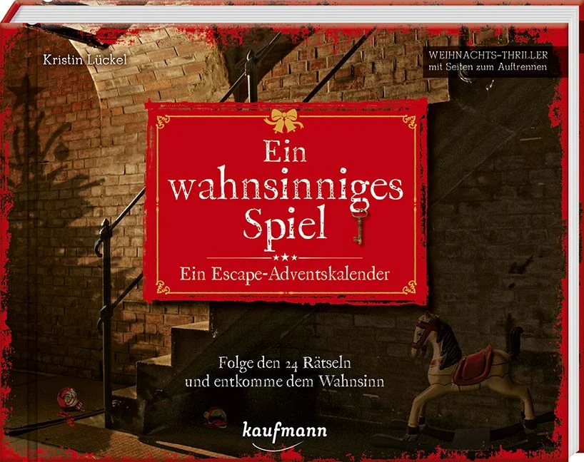 Kaufmann Verlag Ein wahnsinniges Spiel – Ein Escape-Adventskalender