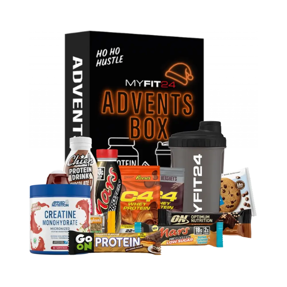 MYFIT24 Fitness-Adventskalender Classic Adventsbox 2026
