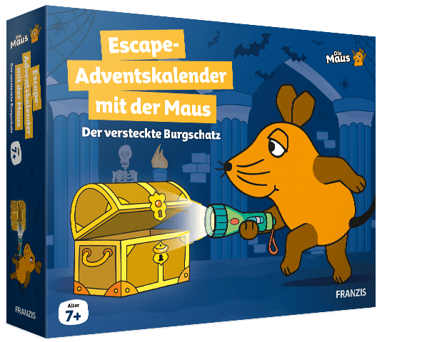 Franzis Escape-Adventskalender mit der Maus – Der versteckte Burgschatz